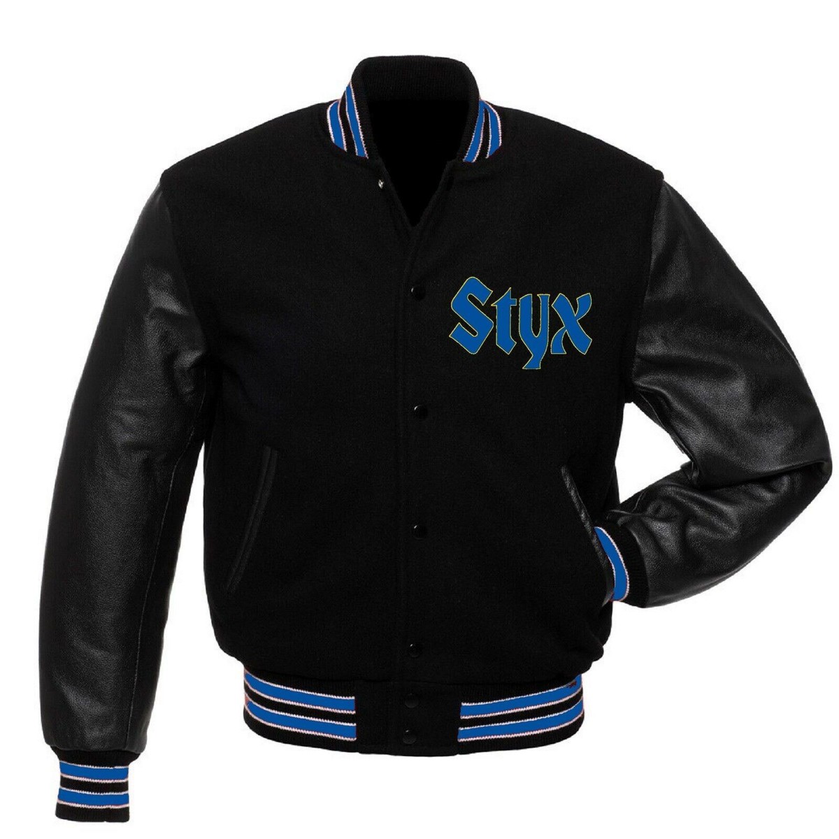 RARE Styx varsity jacket Cool unique designs | eBay