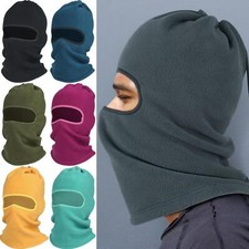 Motorcycle Balaclava Full Face Mask Ski Outdoor Snood Scarf Windproof Fleece US