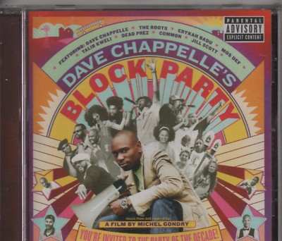 Dave Chappelle's Block Party [Cd] The Roots,Erykah Badu,Talib Kweli,common