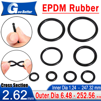 O ring EPDM O-ring interior Ø 1.24 - 247 mm x cord thickness 2.62mm sealing ring