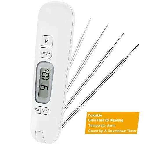 ✔ Meat Thermometer, Regetek Digital Cooking Thermometer Instant Read Thermomete