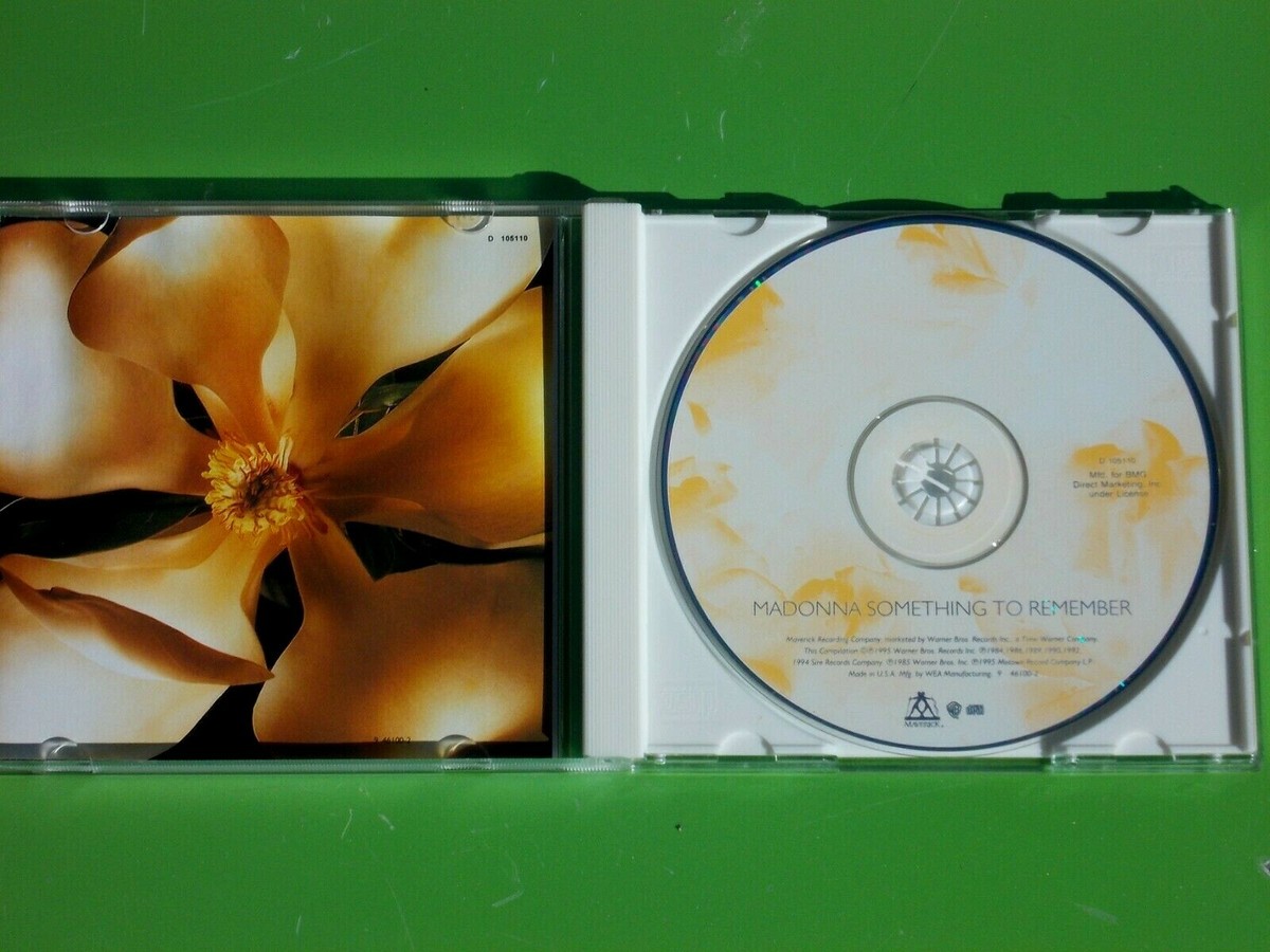 マドンナ　Something To Remember　 限定 ゴールド CD Madonna – Something To Remember – CD (Compilation), 1998