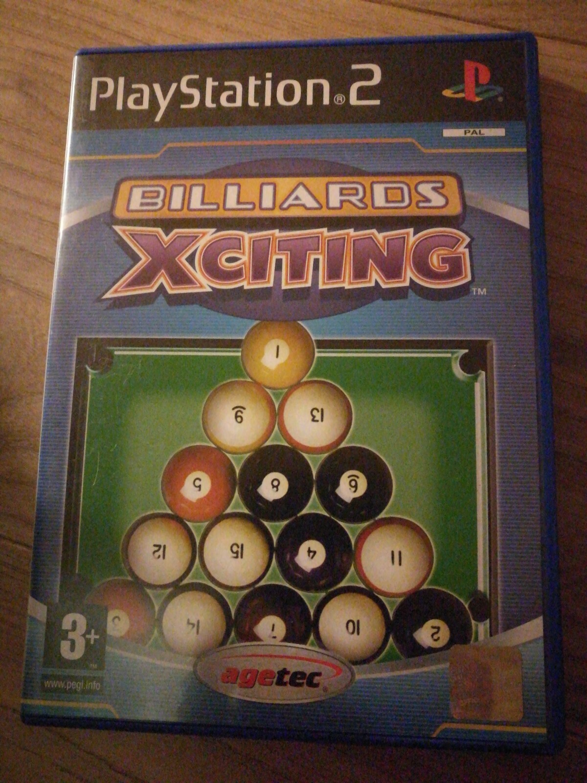 Billiards Xciting - PS2 PAL fr Jeu complet comme neuf avec livret