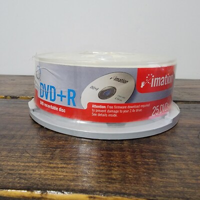 IMATION Sealed Pack of 25 Recordable DVD + R 4.7GB