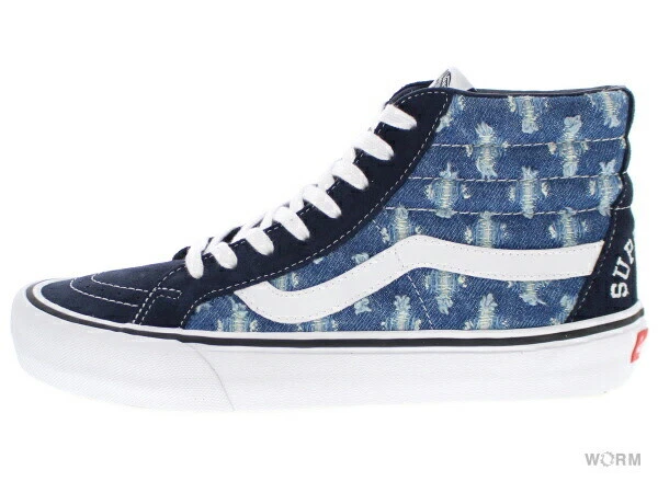 【US9】 VANS SK8 HI RÉÉDITION PR SUPREME VN 0A38Z32DD【DS】