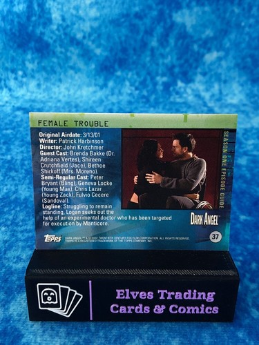 Dark Angel (Premiere Series) SINGLE Non-Sport Trading card by Topps 2002 - Picture 78 of 156
