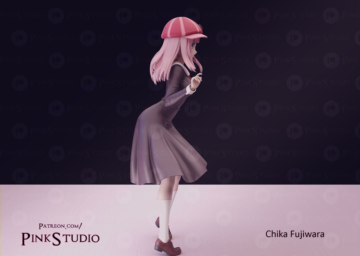 chika 1/12, 1/10, 1/8th or 1/6th Scale Pink Studio's Chika Fujiwara
