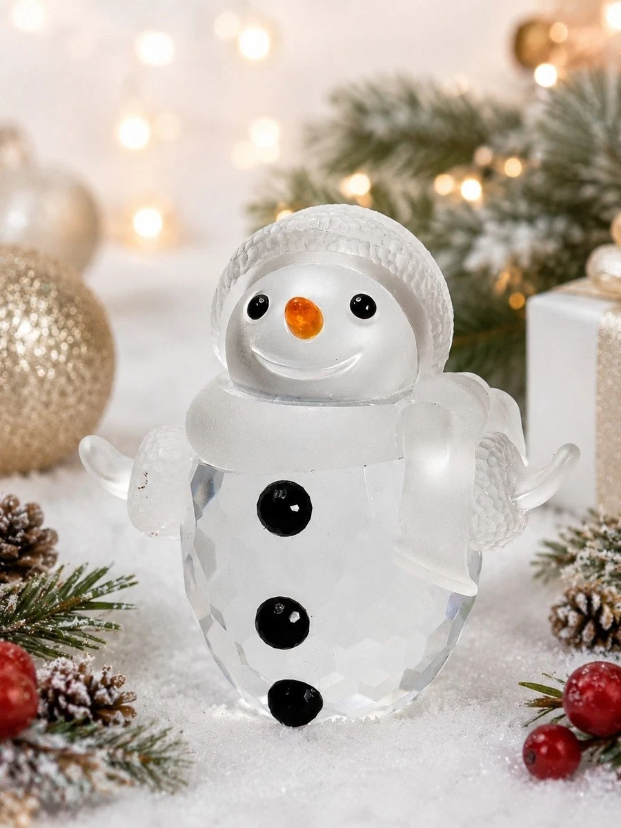 SWAROVSKI スノーマン 置物 Swarovski Snowman In Swarovski Figurines for sale | eBay