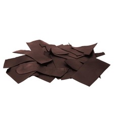 2,2 lbs Genuine Brown Leather Scraps - 1.3-2.0MM Thick Genuine Top Full Grain