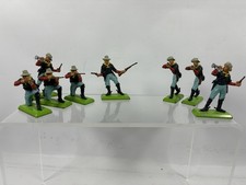 BRITIANS DEETAIL AMERICAN US 7TH CALVARY - 1ST VERSION 1978 X 8 Figures Bundle