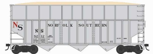 Tolva para astillas de madera Bowser 43441 HO Norfolk Southern 70 toneladas #8222 | Zustand: New