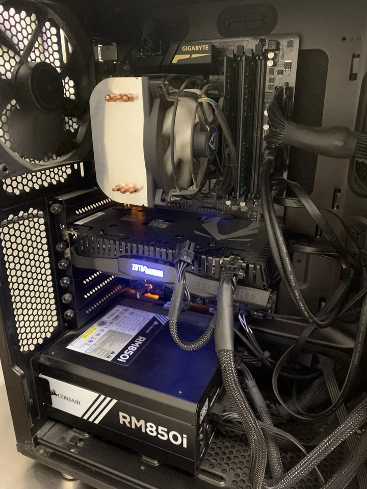 Custom Desktop Gaming PC i7-7700K 16GB 240GB 500GB M.2 SSD NVIDIA RTX 2070 8GB - Image 3 of 4