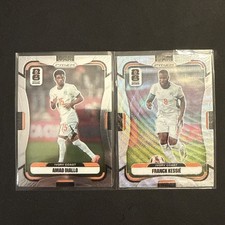 2026 Panini Prizm World Cup Amad Diallo #253 Franck Kessie #251 Wave Prizm