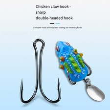 Esca da Pesca Bass Fishing 4,4g Peso 5 Opzioni Colore Lunghezza 6cm Facile da Usare