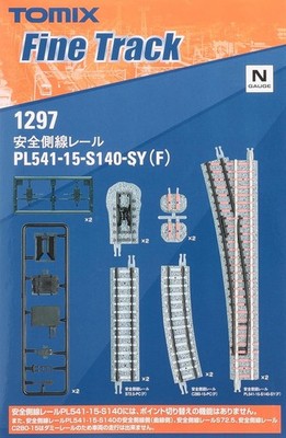 TOMIX 1297 Sicherheitsgleis-Set PL541-15 JDM Spur N Landschaft Neu