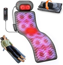 Full Body Massage Mat, Vibrating Mattress Pad, Bed Massager Mat, Massage Mats fo