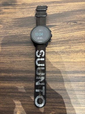 SUUNTO 9 Baro Titanium Limited Edition Watch Black Used