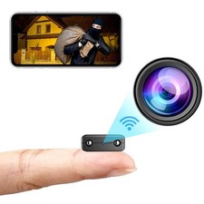 Wi-Fi Camera 1080P HD Smart Home Cameras Mini Cameras Cam with Motion Sensor ...