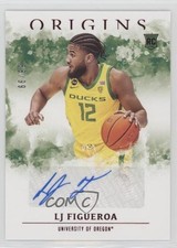 2021-22 Chronicles Draft Picks Origins Rookie Red 88/99 LJ Figueroa Auto 1j4c