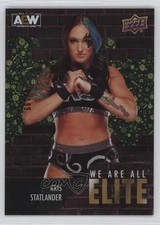 2023 Upper Deck AEW All Elite Wrestling We Are Green 70/199 Kris Statlander 18dh