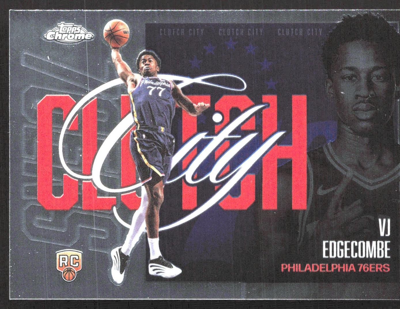 2025-26 Topps Chrome Update #YQ-3 VJ Edgecombe Clutch City
