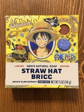 Dr Squatch One Piece Straw Hat Soap Bricc Monkey D. Luffy