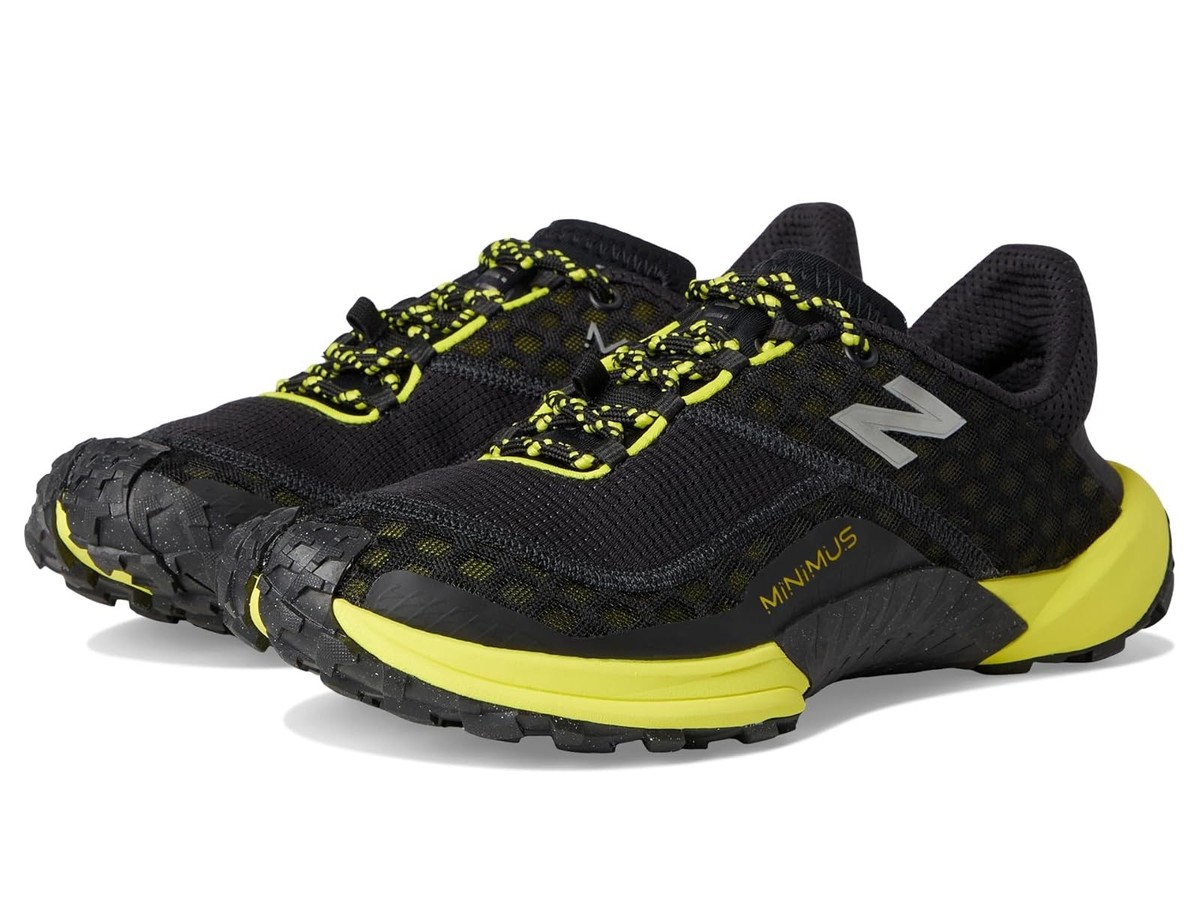 New Balance Minimus Sneakers Shoes Men\'s 15 Black Vibram Trail Running Outdoors Mens New Balance Minimus Trail Outdoors Running Shoes Black  main image 2