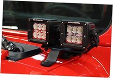  Dual Cube 3" x 3" Windshield Cowl Light Mount Kit. Includes two mounting