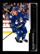 6-02-04 PWE . 2021-22 upper deck series 2 Young Guns RC #490 William Lockwood (A
