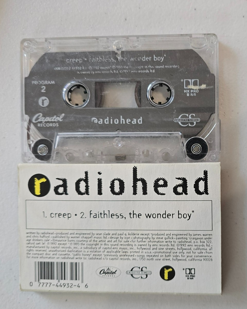Creep [Single] by Radiohead (Cassette, Jun-1993, Capitol/EMI