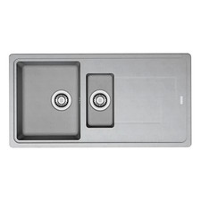 Franke Titan 1.5 Bowl Composite Kitchen Sink Urban Grey Reversible 970x500mm