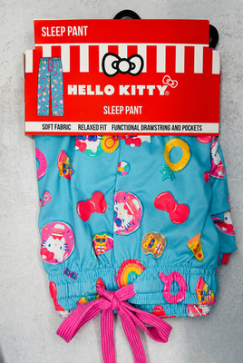 Med Women s Hello Kitty Drawstring Sleep Pajama Pant Soft Fabric Waist 32''-34''