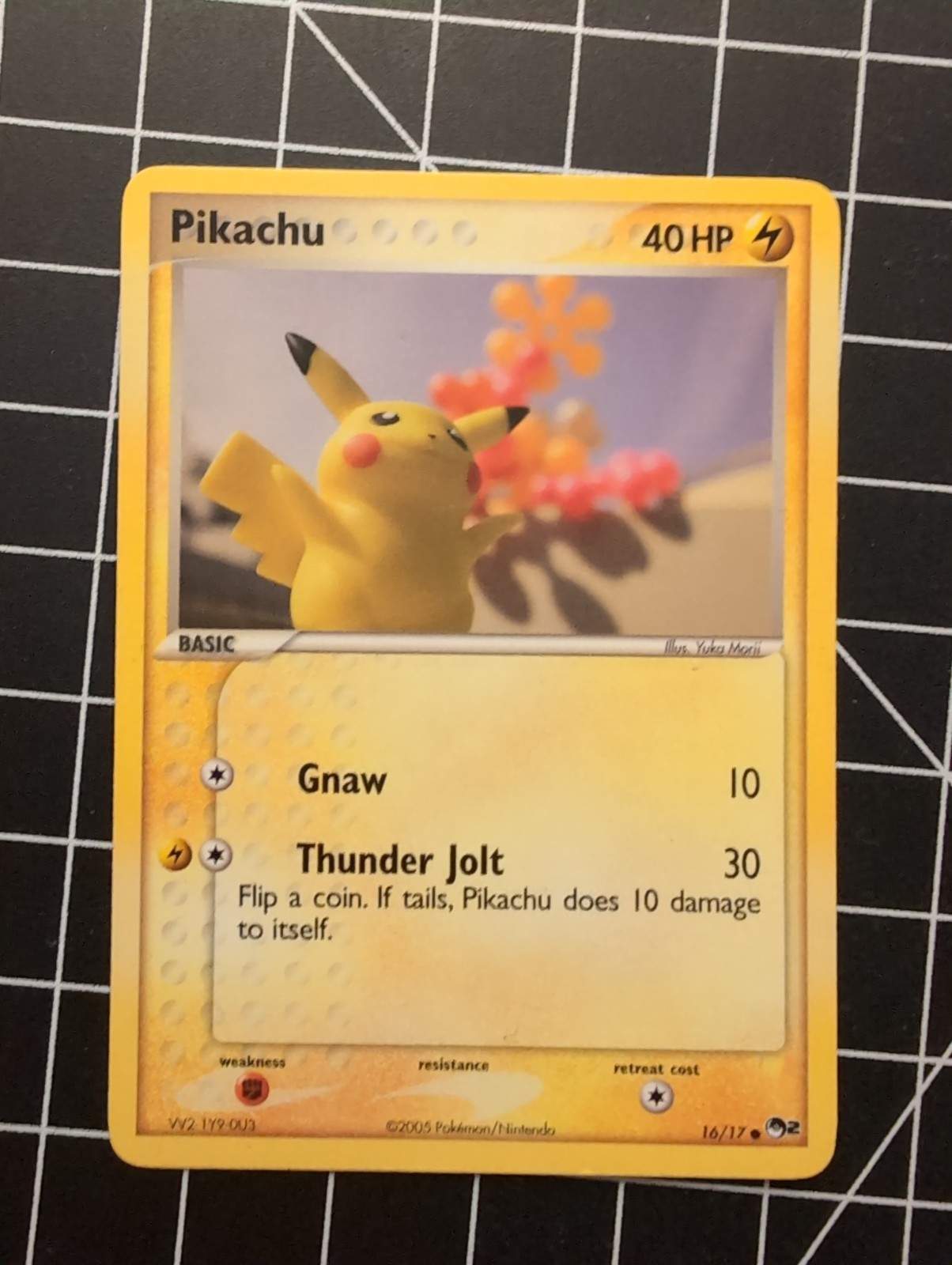 Pokémon TCG Pikachu Pop Series 2 Promo 16/17 NM