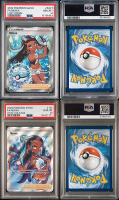2022 Nessa TG27 FA Lost Origin, 2020 Nessa #183 FA Vivid Voltage