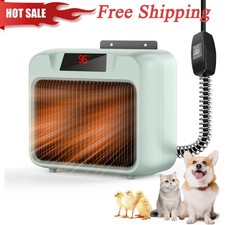 Dog House Heater for Outdoor  Indoor Use - 600W/300W Safe  Efficient Heating