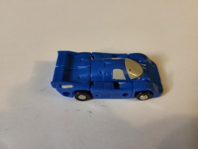 1989 Transformers MICROMASTERS Race Car Patrol Generation 1 G1 Tailspin ROBOT