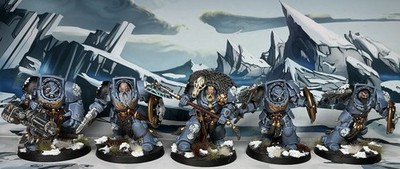 Warhammer 40k Space Wolves Wolf Guard Terminators Made To Order
