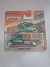 Matchbox Ford F-350 Stake Bed Truck Green 63/125 Short Card Brand New Sealed