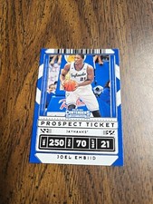 2020-21 Panini Contenders Prospect Ticket #21 Joel Embiid