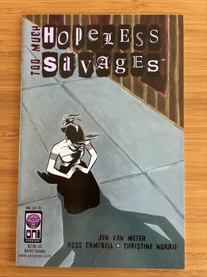 Too Much Hopeless Savages #4 Oni Press Comic Book, once owned by Robin Williams!