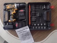 Battery Powered Drill Set