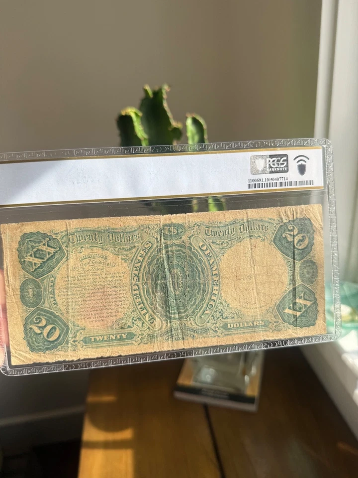 1880 $20 Legal Tender US Note - Image 2 of 3