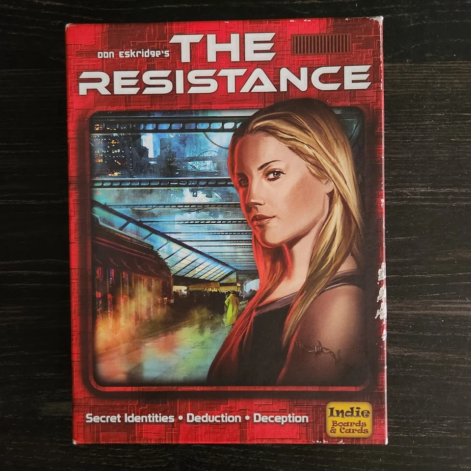 The Resistance The Dystopian Universe Strategy Card Game by Indie Boards & Cards - Image 4 of 4