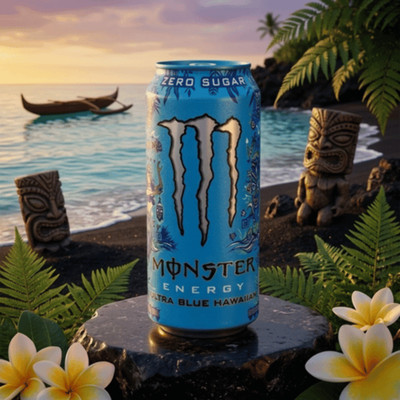 Monster Ultra Blue Hawaiian + 0,25  Pfand 473 ml