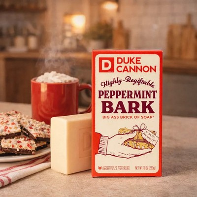 Duke Cannon Duschseife ''Peppermint Bark'' mit Vanille und Pfefferminze
