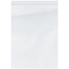 Plymor 13" x 18", 6 Mil Industrial Duty Zipper Reclosable Plastic Bags
