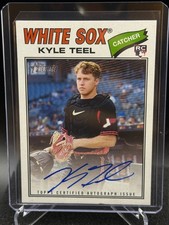 Kyle Teel 2026 Heritage Real One Autograph #ROA-KT (RC) - Chicago White Sox