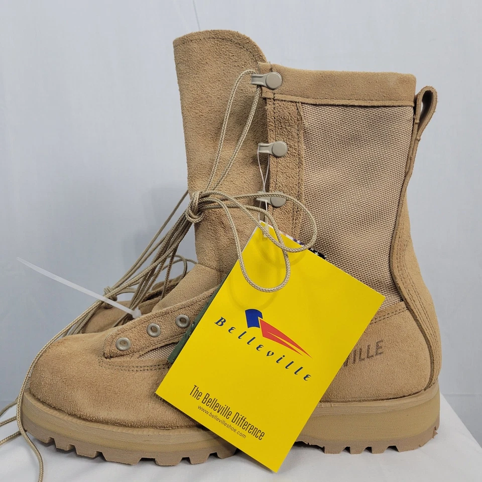 Botas Goretex Impermeables Belleville Military 790G talla 8.5 Ejército Fuerza Aérea Trabajo Nuevas Foto 2 de 4