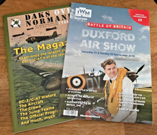 Duxford Battle of Britain Air Show 2019 Programme and Daks Over Normandy mag