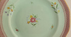 VINTAGE CALYX WARE ADAMS LOWESTOFT ENGLAND HAND PAINTED DINNER PLATE 10 1/2" — photo 2